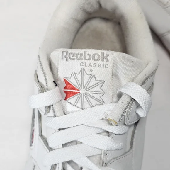 Reebok White and Brown Sneakers - Picture 6 of 12